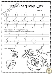Tracing Music Notes Worksheets For Summer Distance Learning Music Theory Worksheets Music Notes Elementary Music Games