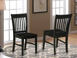 Norfolk Dining Chair Wood Seat Black Finish Dining Chairs Side Chairs Dining Side Chair Dining Room