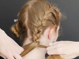 Tie the rest of your hair back with an elastic (or use clips if it's too short) to keep it out of the way while you braid. French Braid Basics 4 Steps With Pictures Instructables