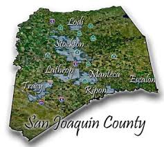Map Of San Joaquin County San Joaquin County San Joaquin California Map