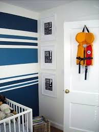 Our Slo House January 2011 Striped Walls Striped Walls Bedroom Kids Nautical Room