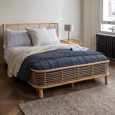 Beautifully woven with earthy tones, this piece bed size. 7 Best Rattan Bed Frame Ideas Rattan Bed Rattan Bed Frame Bed Frame