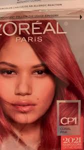 Feria Coral Pink Hair Dye Adventure
