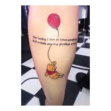 Winnie the pooh and christopher robin. How Lucky I Am To Have Something That Makes Saying Goodbye So Hard Winnie The Pooh 40 Disney Quote Tattoos That Are Practically Perfect In Every Way Popsugar Love Sex