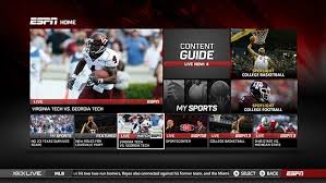 Watchespn Lands On Xbox Live With Split Screen Viewing And More Streaming Live Streaming Espn