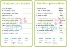 Nombres premium para comenzar tu negocio. 33 Ideas De Juegos Juegos Para Baby Shower Boy Baby Shower Ideas Juegos De Fiesta Shower