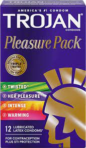 Sale $99.50 add to cart. Pleasure Pack Of Condoms Trojan Pleasure Pack