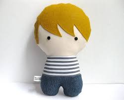 Handmade Personalized Plush Doll Stuffed Toy Custom Doll Etsy Plush Dolls Custom Dolls Personalized Dolls