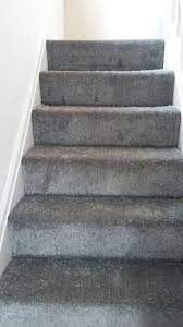 Dark Grey Stairs Carpet For Your Home Fitted In Altrincham Cheshire Grey Carpet Carpet Stairs Grey Stair Carpet