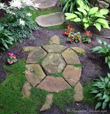 Turtle Stepping Stone In A Cottage Garden Path Garden Yard Ideas Garden Whimsy Garden Art