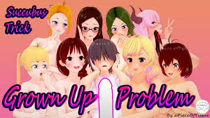 Download Free Hentai Game Porn Games Succubus Trick: Grown Up Problem  (v0.8.2 Member)