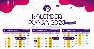 Check spelling or type a new query. Download Kalender Jadwal Puasa Wajib Dan Sunnah 2020 1441 1442 Hijriyah Denpono Blog