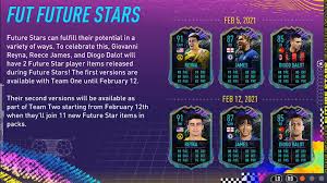 Fifa 21 squad builder showdown fs kulusevski fifa 21 ultimate team. Fifa 21 Ultimate Team Future Stars Announced