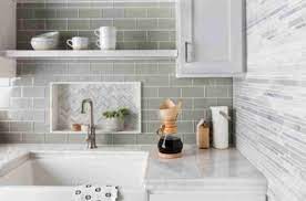 A unique tile backsplash is a fun and functional way to get in some customization without overwhelming your kitchen or bathroom. Backsplash Tile Designs Trends Ideas For 2021 The Tile Shop