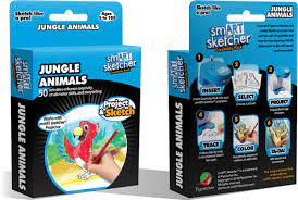 Jungle Animals Creativity Pack Smart Sketcher Ygrowup Toys Jungle Animals Sketchers Creative
