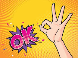 On march 1, 2016, ok launched live broadcasts on may 26, 2016, social network have unveiled their new ok video app for smart tv. Premium Vector Ok Hand Sign Cartoon Comics Style