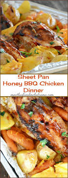 Sheet Pan Bbq Chicken Meatloaf And Melodrama Recipe Honey Bbq Chicken Sheet Pan Recipes Sheet Pan Dinners
