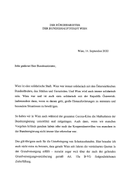 „es ist eine große ehre, auch die kommenden fünf jahre döbling gestalten zu dürfen. Michael Ludwig Mein Brief An Karl Nehammer Facebook