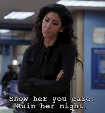 Fanart of one of most badass characters to have ever been created. Rosa Diaz Gifs Page 2 Wifflegif