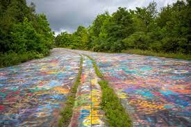 And we'll send you a link to change your password. Centralia Pennsylvania Home Of The Graffiti Highway Sits On A Mine Fire Roadtrippers