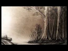 The idea is to create something that looks dynamic and natural, not tidy and polished. How To Draw A Waterfall Pt 4 5 Trees How To Draw A Waterfall Cool Drawings Drawings