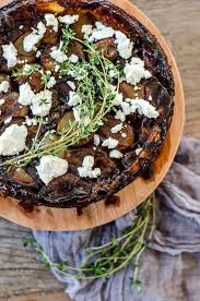 Caramelised Shallot Thyme And Goats Cheese Tarte Tatin Chew Town Food Blog Recipe Tarte Tatin Caramelized Shallots Goat Cheese