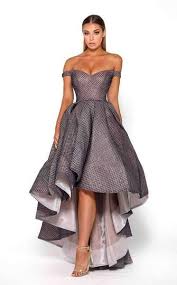 Portia And Scarlett 1711r Dress High Low Cocktail Dress Cocktail Dresses With Sleeves High Low Dress