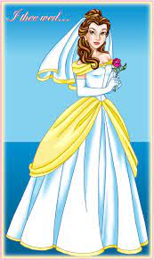 Belle Wedding Disney Beauty And The Beast Disney Disney Movie Characters