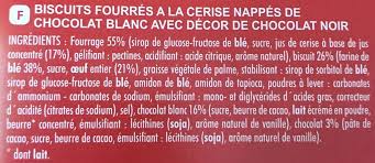 Sweet Genoises A La Cerise Et Au Chocolat Blanc Chabrior 150 G