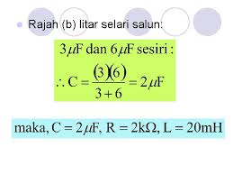 Arus berbeza dari setiap komponen litar (mengikut nilai rintangannya). Resonance Salunan Definisi L Satu Keadaan Litar Rlc