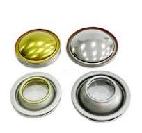 Metal Stamped Aerosol Can Lid, Dome Top and Bottom Cap for Chemical Spray  Cans