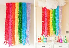 16 Fun Photo Backdrop Ideas For Your Next Party Rainbow Backdrop Diy Rainbow Decorations Rainbow Birthday Party