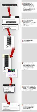 How To Draw A Signature Using Adobe Reader For Mobile Adobe Adobe Apps Adobe Acrobat