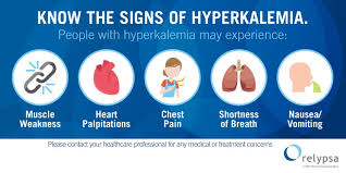 Relypsa Ar Twitter Symptoms Of High Potassium Also Called Hyperkalemia Can Range From Mild To Barely Noticeable However Sudden Or Severe Hyperkalemia Is A Life Threatening Condition Learn More About The Symptoms Of