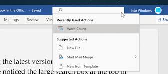 Comment Afficher Ou Masquer La Zone De Recherche Dans La Barre De Titre Dans Office 365 La Maison La Plus Douce