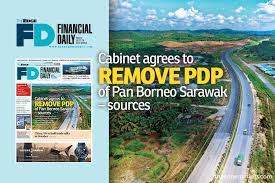 The route start at tawau town of sabah and ends at sematan on the west kalimantan/sarawak border. Cabinet Agrees To Remove Pdp Of Pan Borneo Sarawak The Edge Markets