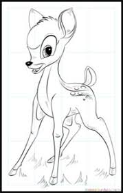 One of bambi's forest friends. How To Draw Disney S Bambi Cartoon Characters Drawing Tutorials Drawing How To Draw Disney S Bambi Illustrations Drawing Lessons Step By Step Techniques For Cartoons Illustrations