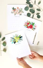 Check spelling or type a new query. Beautiful Floral 2021 Calendar Monthly Planner Free Printables A Piece Of Rainbow