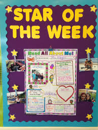 Star Of The Week Bulletin Board Display Each Week A New