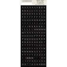 Glitter block alphabet stickers by recollections™. Stempelmuehle Alphabet Sticker