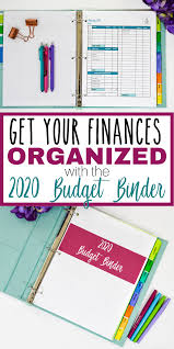 How To Setup Your 2020 Budget Binder 2020