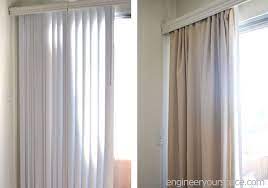 How To Conceal Vertical Blinds With A Curtain Vertical Blinds Valance Vertical Window Blinds Curtains With Blinds