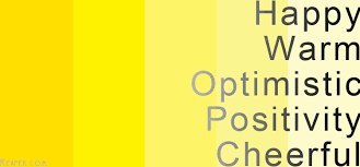 The Meaning Of Colour Yellow Is Happy Warm Optimistic Positivity And Cheerful Colors And Emotions Warm Quotes Yellow Meaning