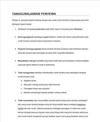 Contoh Surat Perjanjian Sewa Rumah Pimilik Wajib Buat Impiana Di 2020 Bijak
