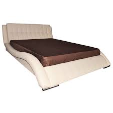 Pat Dormitor Athos Matrimonial Tapitat Crem 160 X 200 Cm 3c Bedroom Bed Bed Furniture