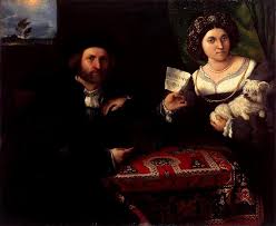 1525 Lotto Venus und Amor anagoria - Traditional visual art under Public  domain license