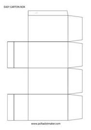 New Milk Carton Box Without The Side Folding Schlep Paper Box Template Milk Carton Crafts Milk Carton