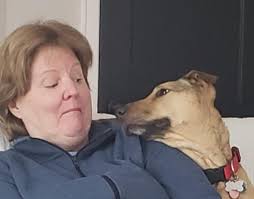 Rosanne Barisciano and I want you all to caption this photo. In case you do  not know that is me and my sweet doggie Daizy. Have fun... 🐶🐕🐶🐕🐶