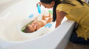 You won't have to worry about checking the bath water with your elbow either, as highly accurate and affordable bath thermometers are readily available. Best Baby Bathtubs