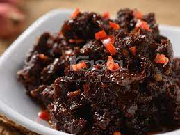 Selepas 3 minit, daging akan mengeluarkan air, hendaklah dimasak sehingga air daging tersebut. Aneka Sambal Daging Yang Memang Win
